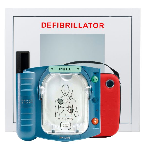 Philips Heartstart Onsite - Recertified AED Value Package (Spanish Version) For Sale