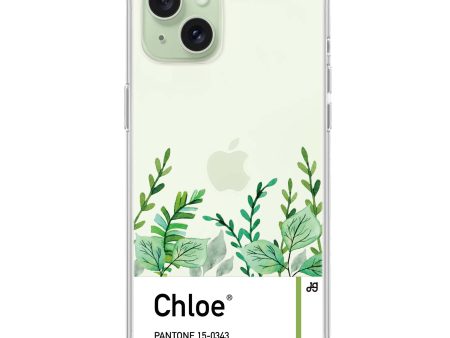 #15-0343 Greenery I iPhone Ultra Clear Case Discount