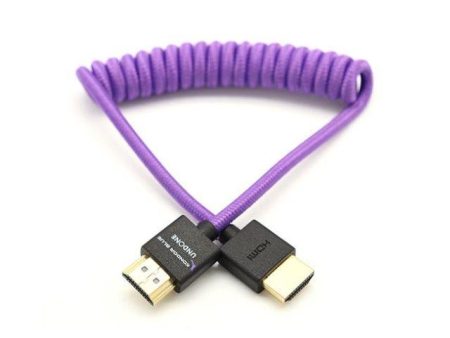 Kondor Blue Coiled HDMI Cable (12 to 24 ) Sale