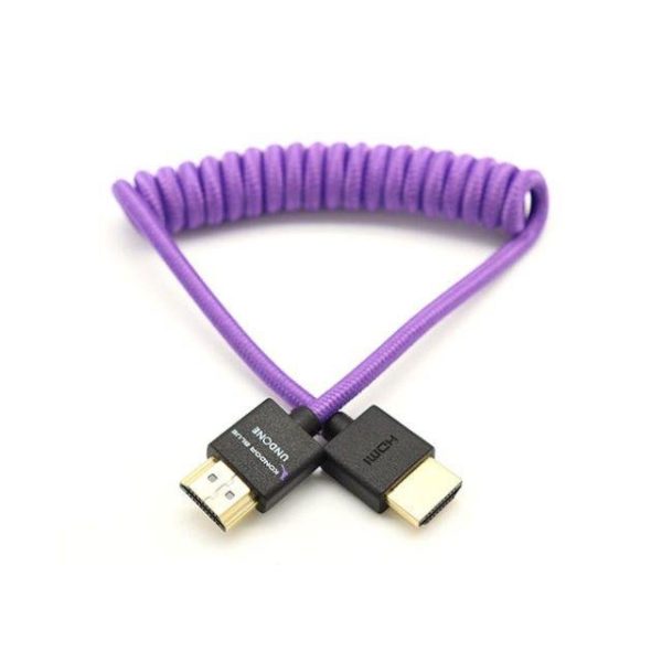 Kondor Blue Coiled HDMI Cable (12 to 24 ) Sale