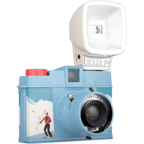 Lomography Diana F+ Film Camera and Flash (Cortina) Online now