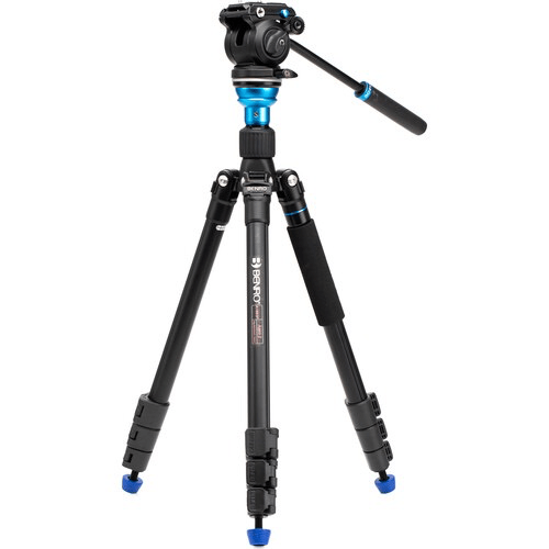 Benro Aero 2 PRO Aluminum Travel Video Tripod with Flip Locks Fashion