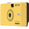 Reto Project Ultra Wide Slim Film Camera with 22mm Lens -without flash (Muddy Yellow) Online now