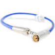 Kondor Blue Mini-XLR Male to Locking 3.5mm Stereo Cable for BMPCC 6K & 4K (Blue) Discount