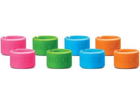 Rode XLR-ID Color-Coordinated XLR Rings (Set of 8) Online now