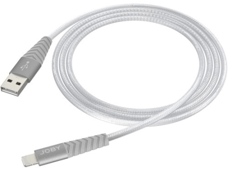 JOBY Charge & Sync Lightning Cable (3.9, Silver) Online