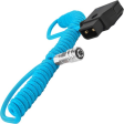 Kondor Blue Coiled D-Tap to 2-Pin Power Cable for BMPCC 6K 4K (Blue) Fashion