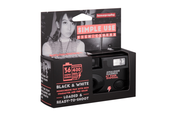 Lomography Black & White 400 Simple Use Film Camera For Discount