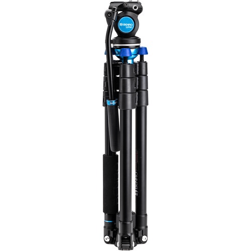 Benro Aero 2 PRO Aluminum Travel Video Tripod with Flip Locks Fashion