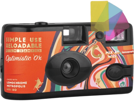 Lomography Simple Use Reloadable Film Camera Optimistic Ox Edition Fashion