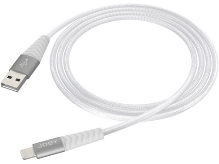 JOBY Charge & Sync Lightning Cable (3.9, White) on Sale