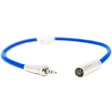 Kondor Blue Mini-XLR Male to Locking 3.5mm Stereo Cable for BMPCC 6K & 4K (Blue) Discount