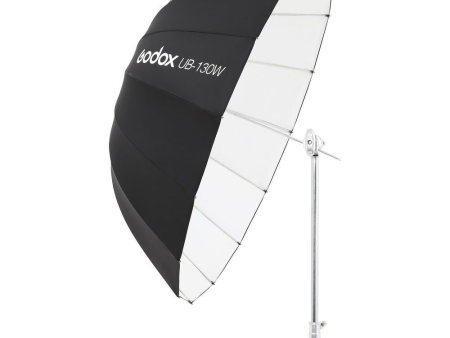 GODOX 51  (130CM) WHITE PARABOLIC UMBRELLA on Sale