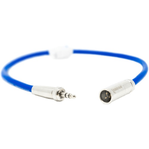 Kondor Blue Mini-XLR Male to Locking 3.5mm Stereo Cable for BMPCC 6K & 4K (Blue) Discount