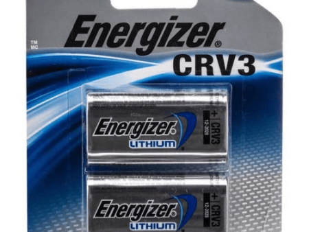 Energizer CRV3 2-pack 3 volt lithium Fashion