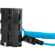 Kondor Blue D-Tap Power Cable to Sony L-Series Dummy Battery Discount