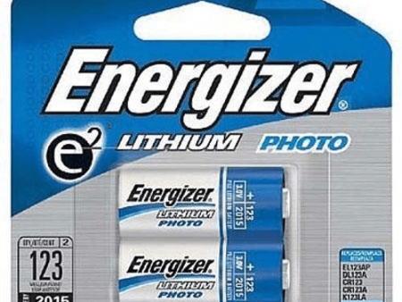 Energizer CR123A 2-pack 3 volt lithium Cheap