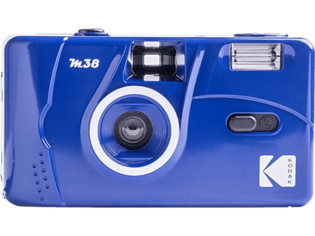 Kodak M38 35mm Film Camera with Flash (Classic Blue) on Sale