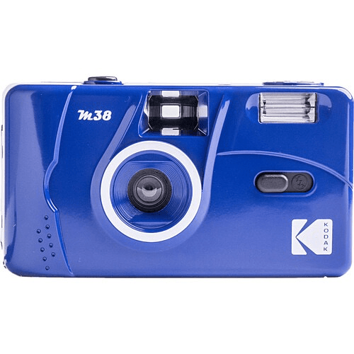 Kodak M38 35mm Film Camera with Flash (Classic Blue) on Sale