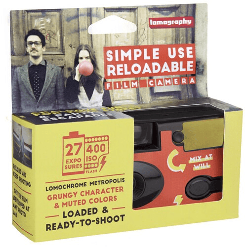 Lomography LomoChrome Metropolis Simple Use Film Camera (27 Exposures) For Cheap