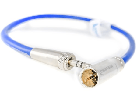 Kondor Blue Mini-XLR Male to Locking 3.5mm Stereo Cable for BMPCC 6K & 4K (Blue) Discount