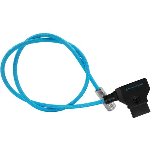 Kondor Blue D-Tap to 2-Pin Power Cable for BMPCC 6K 4K (Blue, 20 ) Supply