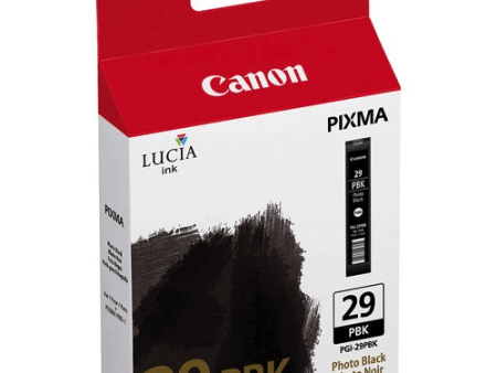 Canon PGI-29 Photo Black Ink Tank Supply