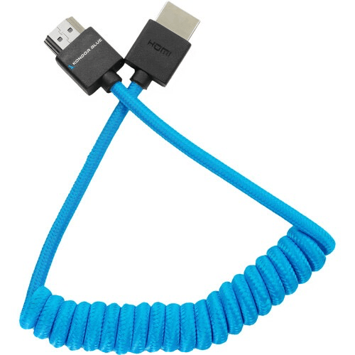 Kondor Blue Coiled HDMI Cable (12 to 24 ) Sale