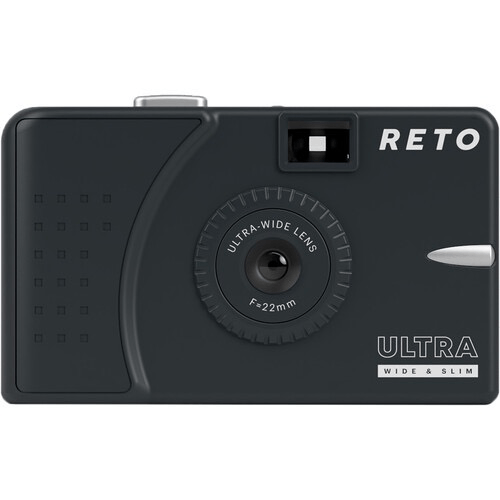 Reto Project Ultra Wide Slim Film Camera with 22mm Lens -without flash (Charcoal) For Sale