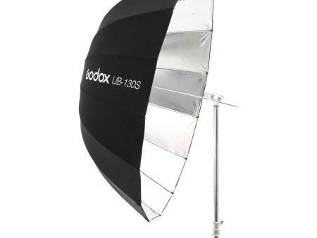 GODOX 51  (130CM) SILVER PARABOLIC UMBRELLA For Cheap