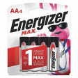 Energizer AA MAX 4 pack alkaline Discount