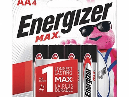 Energizer AA MAX 4 pack alkaline Discount