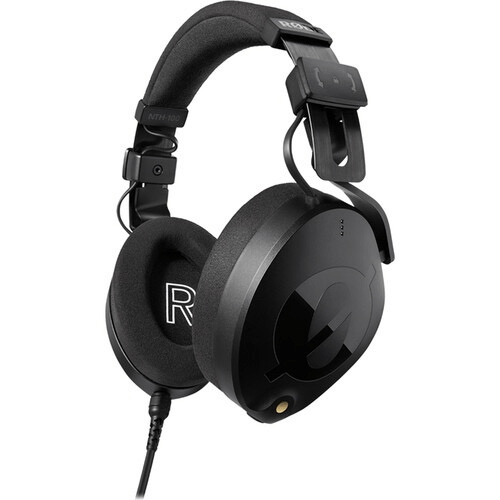 Rode NTH-100 Professional Closed-Back Over-Ear Headphones (Black) Supply