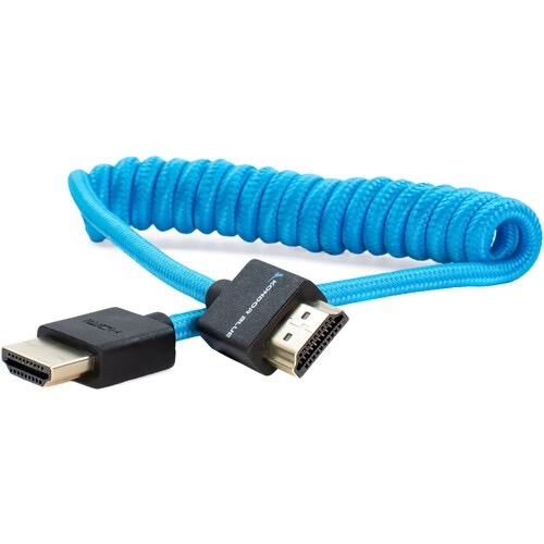 Kondor Blue Coiled HDMI Cable (12 to 24 ) Sale