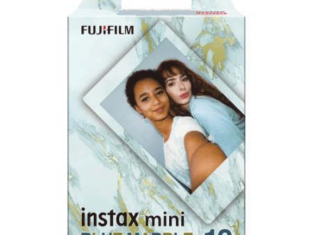 FUJIFILM INSTAX MINI Blue Marble Instant Film (10 Exposures) Online Sale