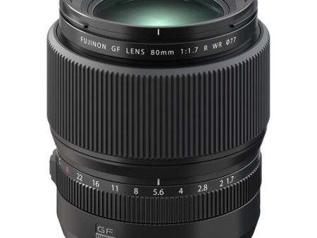 FUJIFILM FUJINON GF 80mm F1.7 R WR GFX Lens For Discount